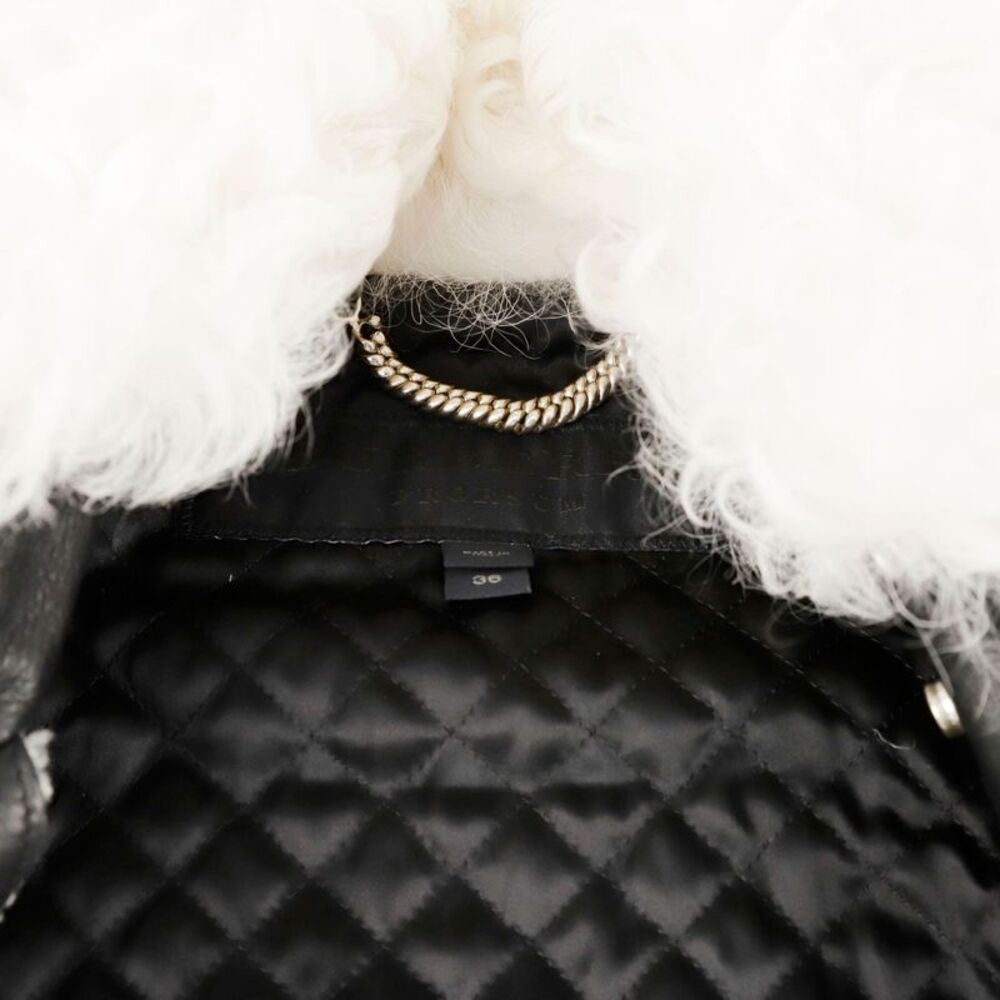 Shearling Rider Jacket Size - Picture 8 of 10